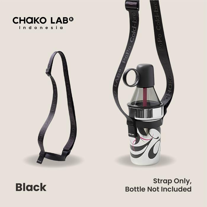 Gambar CHAKOLAB Popo Cold Brew Tumbler SUS316L Insulated 750ML - Strap Black dari Chakolab Indonesia undefined Tokopedia