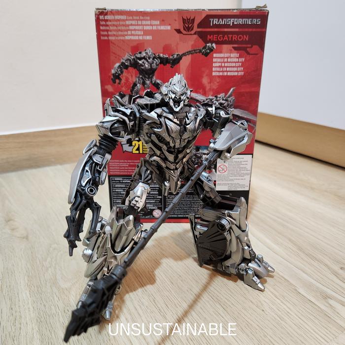 Gambar Transformers Studio Series 54 Megatron Voyager Class BIB dari UNSUSTAINABLE undefined Tokopedia