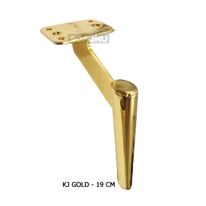 Gambar Kaki Sofa Besi Kaki Gold Leg Sofa Metal Decorative Kaki Sofa Sudut Kaki Chrome Kaki Meja Kaki Lemari Modern - KJ Gold - 19cm dari L E M A R I JAKARTA undefined Tokopedia