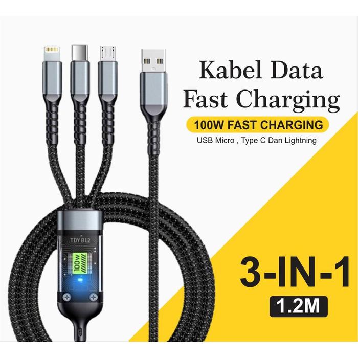 Kabel Data 3in1