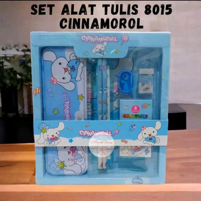 Gambar set alat tulis kuromi sanrio cinnamoroll kotak pensil melody astronot - Biru dari Anazubic Shop undefined Tokopedia