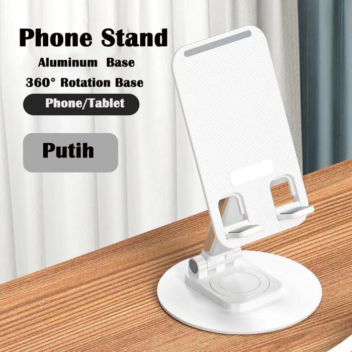 Gambar READY STOCK BESTOOL PHONE HOLDER STAND HP UNIVERSAL CERMIN LIPAT LIFTABLE TABLET MOBILE PHONE STAND HOLDER - Putih dari Maulindaad Market undefined Tokopedia