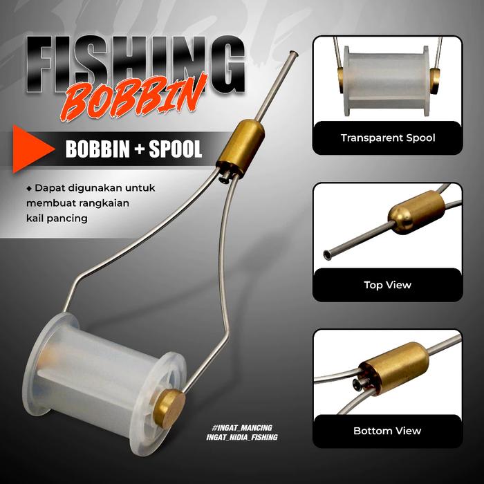 Gambar bobbin + spool untuk custom assis hook dari Rambo Pancing Shop undefined Tokopedia
