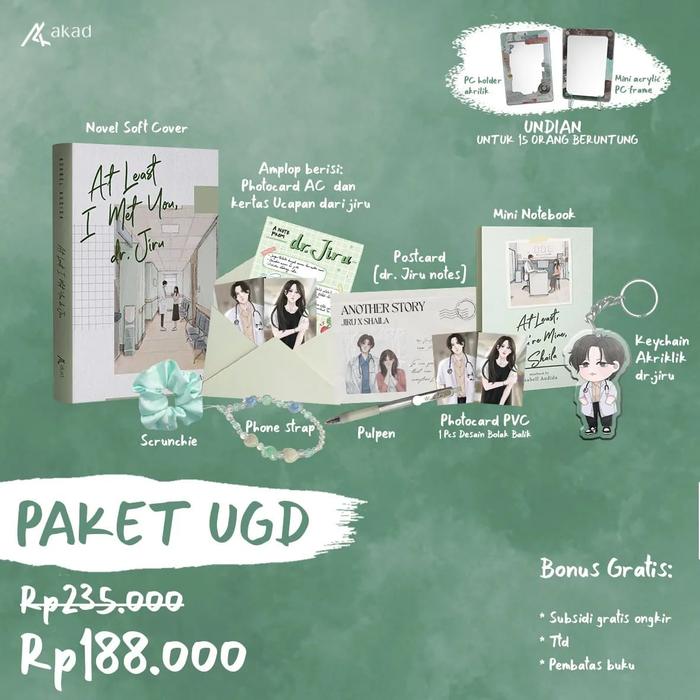 Gambar PRE ORDER - At Least I Met You dr. Jiru - Asabell - Akad - Bumifiksi - UGD dari BumifiksiJogjakarta undefined Tokopedia