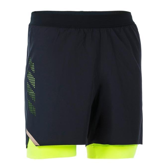 Gambar Celana Renang Pria Long Swimming Shorts 500 44 Cm Fiti Black Yellow - 42 dari PT CARAMELS undefined 5 Tokopedia