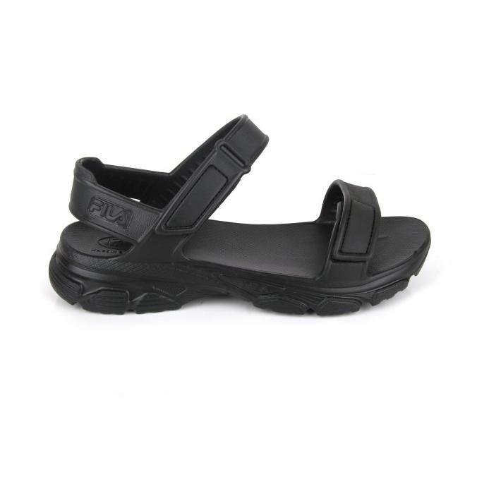 Gambar ZL FILA Sandal Wanita Pong Light SD - All Black - 41 dari Majid id shop undefined Tokopedia