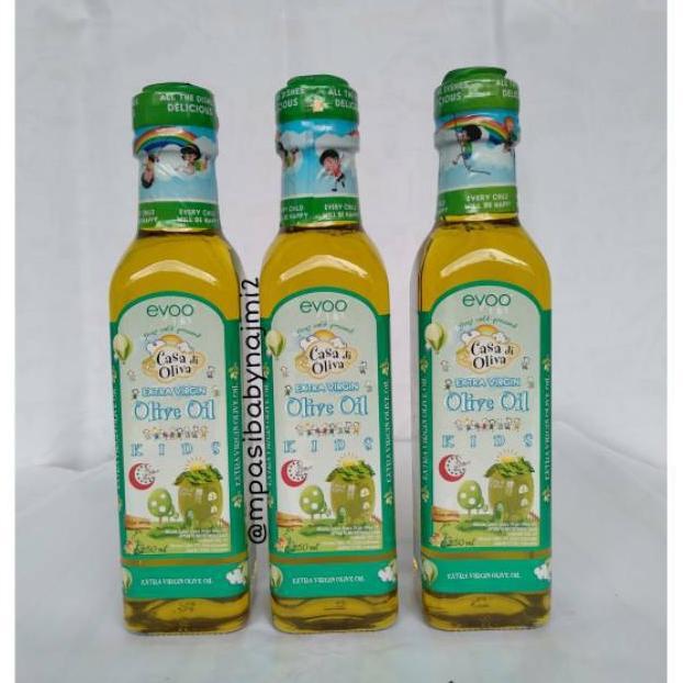 Gambar [Free Ongkir] Casa di oliva evoo for kids / Yummy Bites Kiddy EVOO minyak zaitun untuk bayi MPASI dari narsehat undefined Tokopedia