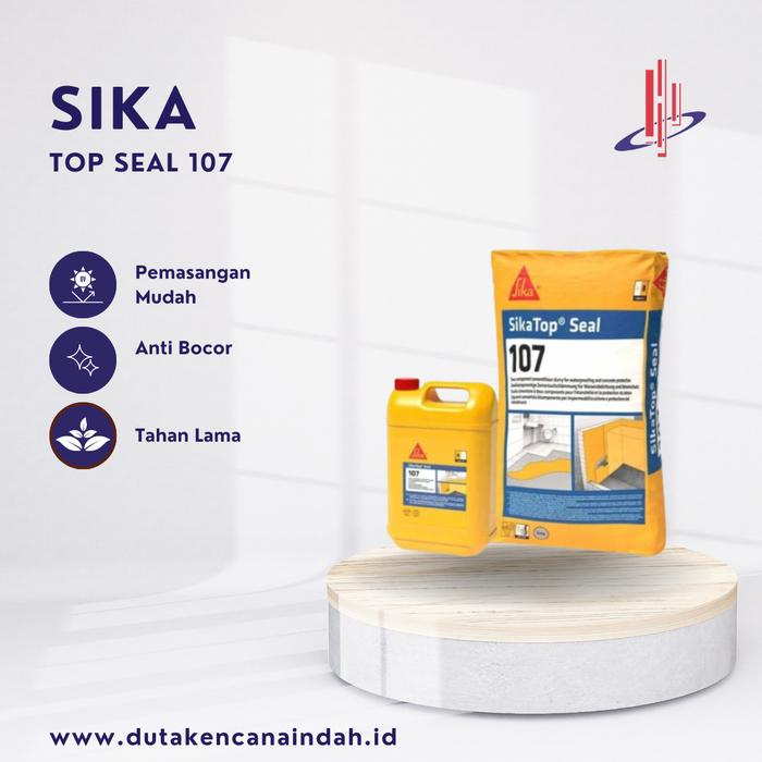 Gambar SIKA TOP 107 SEAL PELAPIS ANTI BOCOR (AB) 20KG+5KG dari DIPAMETAL undefined Tokopedia