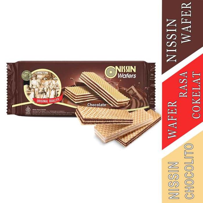 Gambar NISSIN wafer 100gr chocolate strawberry peanut milk cheese 1 pcs - Chocolate dari Edelweiss Corner undefined Tokopedia