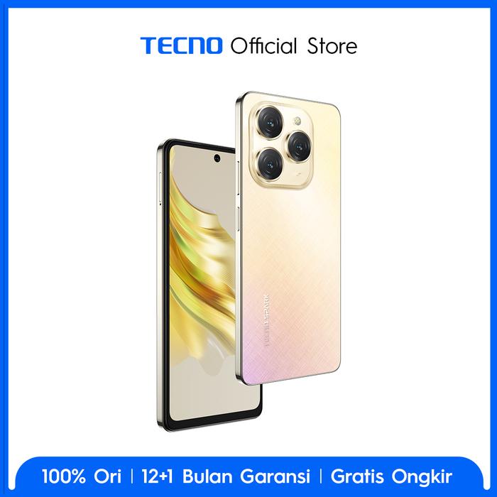 Gambar TECNO SPARK 20 Pro NFC – 8+8GB*+256GB, 108MP+32MP, Helio G99, 6,78" AMOLED FHD+ 120Hz, Stereo Dual Speaker, 5000mAh+33W Fast Charging, Android 13, Garansi 12+1 Bulan - Sunset Blush dari TECNO Indonesia Shop undefined Tokopedia