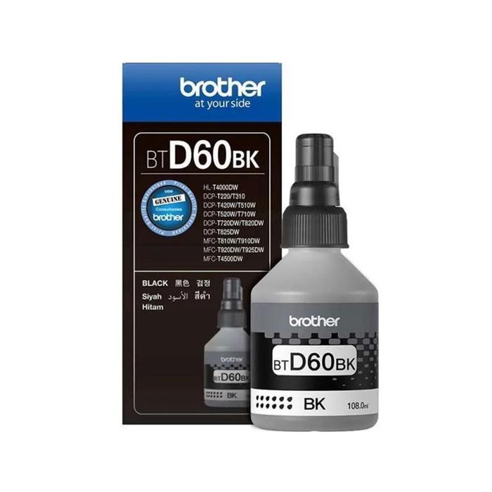 Gambar Tinta Printer Brother BTD60BK BT5000 Refill Black Cyan Magenta Yellow BTD 60BK 5000 Original Produk Toner - Black dari Raja Printer Borneo undefined Tokopedia