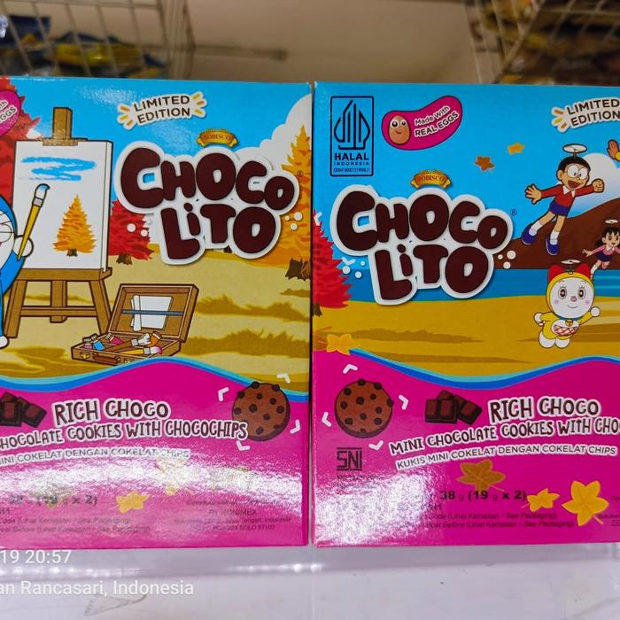 Gambar Chocolito snack/cemilan rasa original dan rich choco 38gr box - rich choco dari Han&amp;Niif241097 undefined Tokopedia