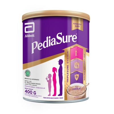 Gambar Pediasure Triplesure Susu Formula Pertumbuhan Anak Cokelat 400 g dari Agen Murah PS undefined Tokopedia