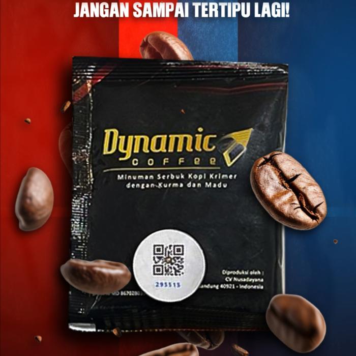 Gambar Kopi Dynamic Original - Coffee Sachet BPOM Terbaru dengan Barcode - Air, Susu, Red, Serbuk, Robusta, Bubuk, Espresso - 1 pcs dari Home Klik Olshop undefined Tokopedia