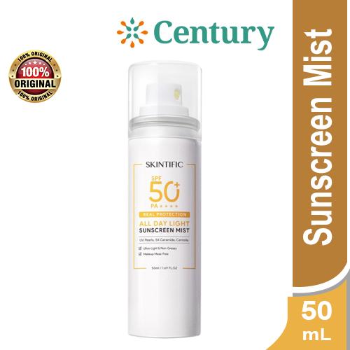 Gambar SKINTIFIC SPF 50PA++++ SUNSCREEN MIST 50ML / PERAWATAN KULIT / SUNSCEREEN dari Apotik Century undefined Tokopedia