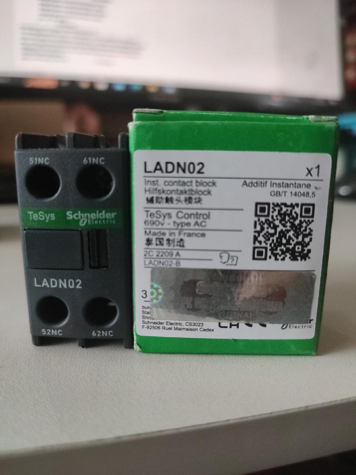 Ladn02c Jual Auxiliary Contact Kontak Bantu LADN02 LADN 02 - Jakarta Barat ...