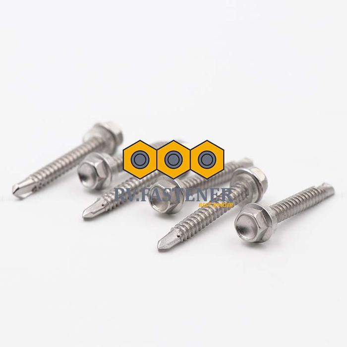 Gambar BAUT ROOFING M5 / ROOFING SCREW UKURAN LENGKAP - BULK PACK - 5X60 dari RV FASTENER undefined Tokopedia