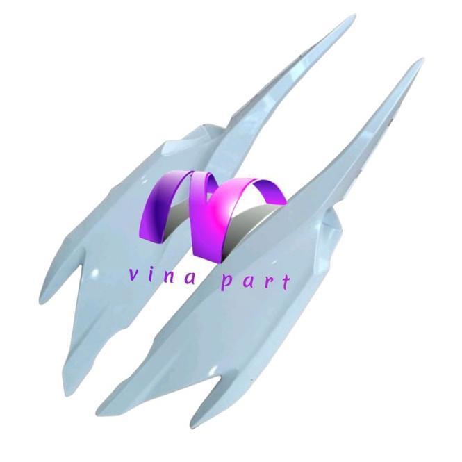 Gambar cover body belakang vario techno 125 fi old putih gray abu abu merah marun set kanan kiri kzr merk win - Putih dari rositatokoo undefined Tokopedia