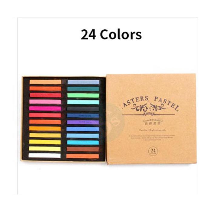 Gambar BEST PRODUCT MARIES MASTERS SOFT PASTEL SET TERSEDIA 4 SET WARNA BERBEDA 12 / 24 / 36 / 48 PERALATAN MELUKIS TERLARIS DARI BAS BALI ART SUPPLIES JAKARTA - 24 Colours dari Sephira Store undefined Tokopedia