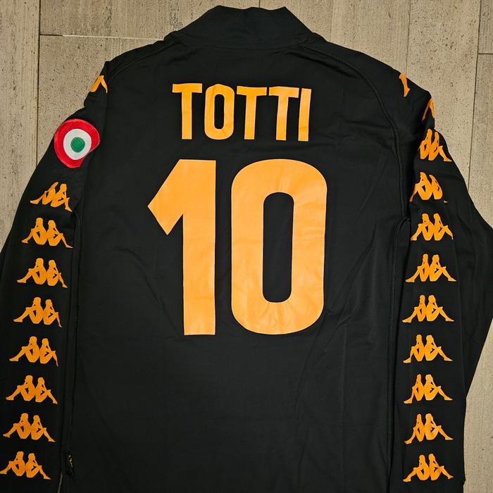 Gambar jersey as roma 2008/2009 Ls long sleeve fransesco totti no 10 original xxl dari Ayycaramba undefined Tokopedia