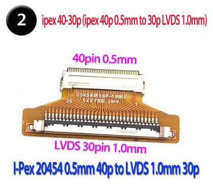 Gambar LED Screen EDP 30 to 30 Pin, 40 to 30 Pin Converter Adapter - 2. ipex 40-30p dari Mediatama Online Shop undefined Tokopedia