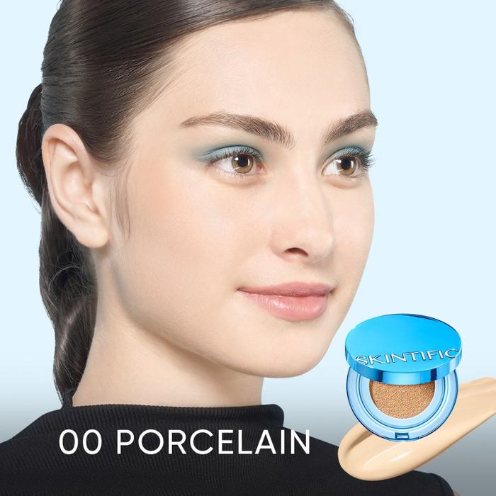 Gambar Skintific Perfect Stay Velvet Matte Cushion 11ml I Cover All Perfect BB Cream flawless Foundation - 00 Poercelain dari Ysmn Cosmetic undefined Tokopedia