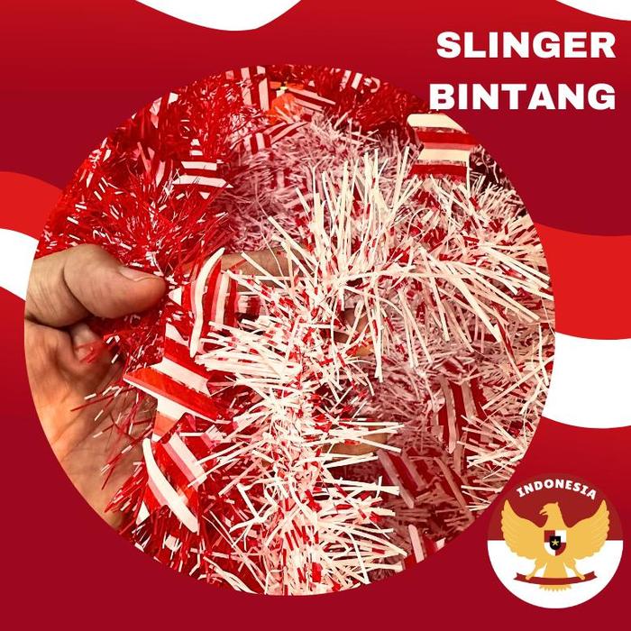Gambar Slinger Merah Putih Rumbai Merah Putih Hiasan Dekorasi Kemerdekaan RI HUT RI 17an 17 Agustusan - Spiral dari BIG STORE' undefined Tokopedia