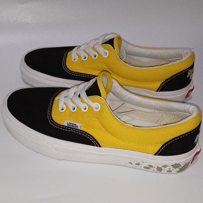 Vans Era Black And Yellow Vans Jual Sepatu Anak Vans Era X OTW Art