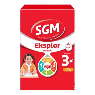 Gambar SGM Eksplor 3+ IronC Susu Bubuk Pertumbuhan Anak Madu 400 g dari Agen Murah PS undefined Tokopedia
