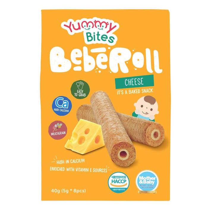 Gambar Yummy Bites Beberoll 40 gram Snack Baby Roll 40 g Cemilan Bayi 9 bulan + - Beberoll Cheese dari ryannnstore undefined Tokopedia