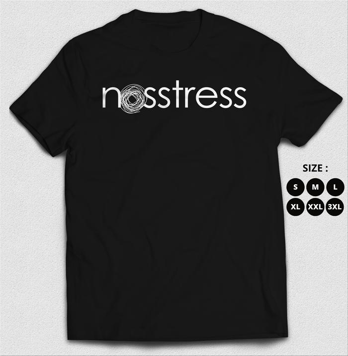 Gambar T-Shirt Nosstress Unofficial Merchandise Kaos Band Indie Unisex nostres - Logo, XL dari Feet And Feel undefined Tokopedia