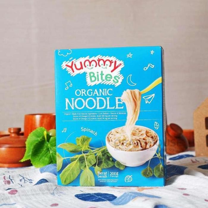 Gambar Yummy Bites Organic Noodle 200gr - Spinach dari ryannnstore undefined Tokopedia