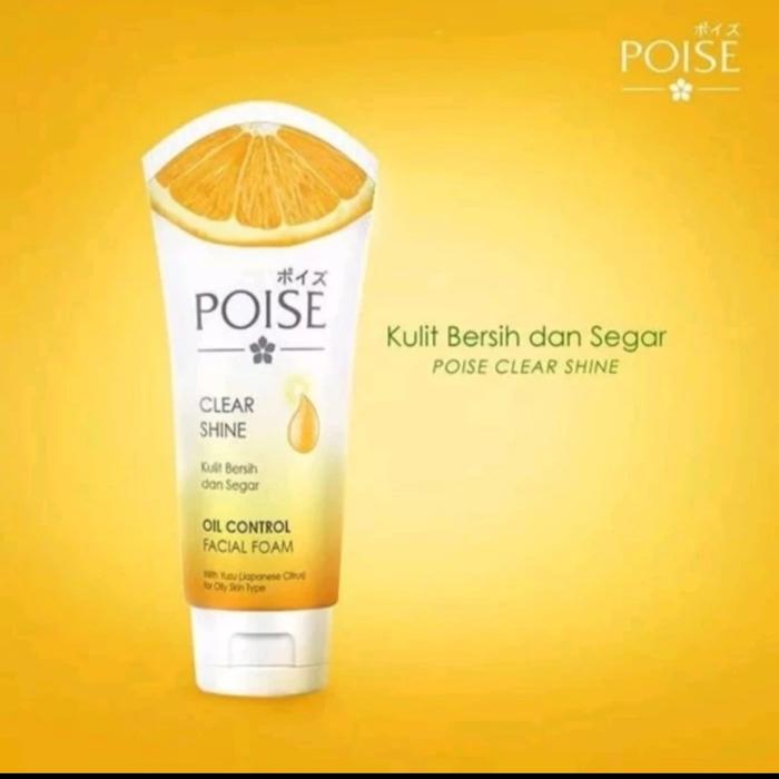 Gambar Poise Facial Foam 100gr - Clear Shine dari Jack Shopppp undefined Tokopedia