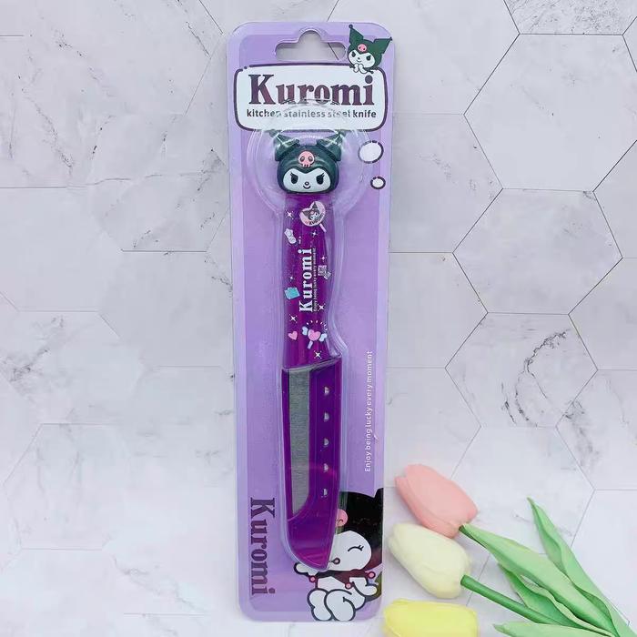 Gambar Pisau Dapur Motif Sanrio / Cooking Knife Cinamoroll, Kuromi, Melody - Kuromi dari Mellooshop undefined Tokopedia