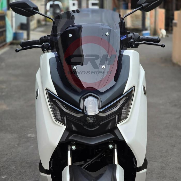 Gambar Windshield Yamaha Nmax Turbo | Nmax Neo | Nmax Turbo | Visor Nmax - STD V2 SMOKE dari CRH Windshield undefined Tokopedia