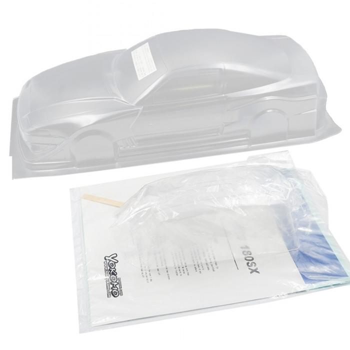 Gambar SD-TY180BB YOKOMO NISSAN 180SX TEAM TOYO GP SPORTS LEXAN CLEAR BODY SET W/ LIGHT DECAL dari TQ RC undefined Tokopedia