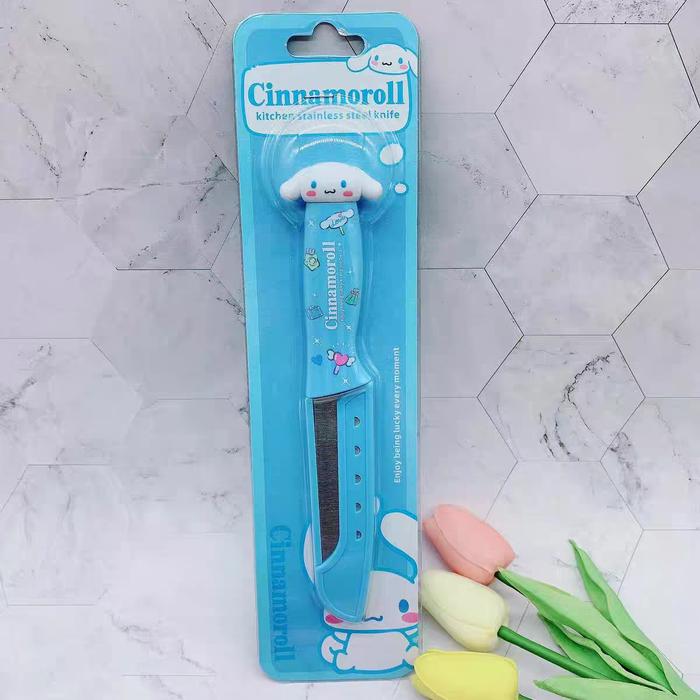 Gambar Pisau Dapur Motif Sanrio / Cooking Knife Cinamoroll, Kuromi, Melody - Kuromi dari Mariicaca undefined 3 Tokopedia