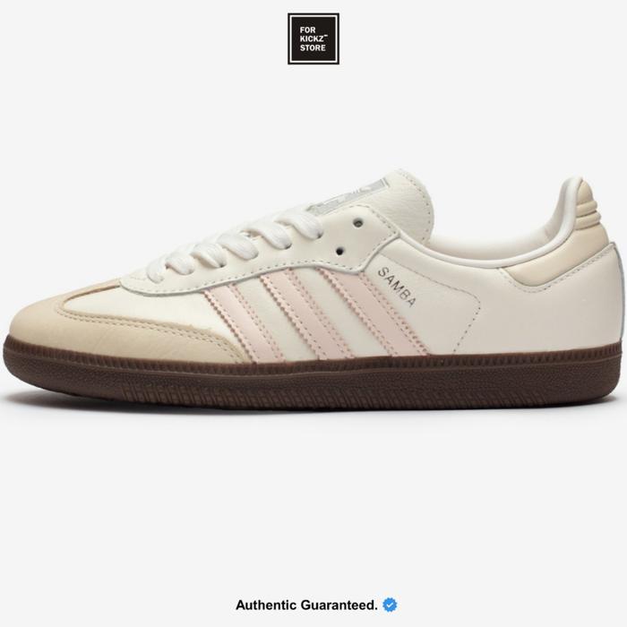 Jual ADIDAS ORIGINALS WMNS SAMBA OG CLOUD WHITE WONDER QUARTZ 40