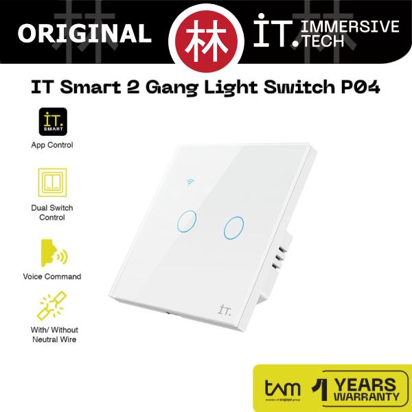 Gambar Acome AI-S02-D1 Smart Wall Switch Zigbee Smart Home App - IT P04 2 Gang, Putih dari Liem Group undefined Tokopedia