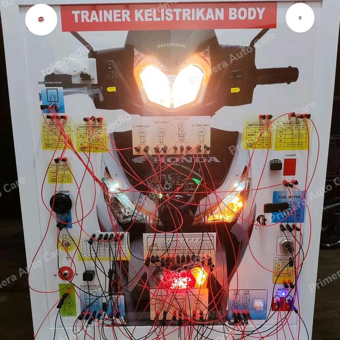 Jual Electrical Wiring Diagram Simulator Motorcycle Trainer Sistem