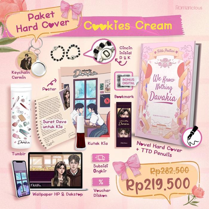Gambar Pre Order Buku We Know Nothing Davakia (Hard Cover) - Filda Pratiwi - Romancious - Bumifiksi - COOKIES CREAM dari Bumi Fiksi Makassar undefined Tokopedia