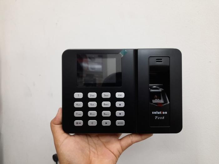 Gambar Fingerprint Mesin Absensi Solution P208 - solution p208 dari BerkatMandiri Electronic undefined Tokopedia