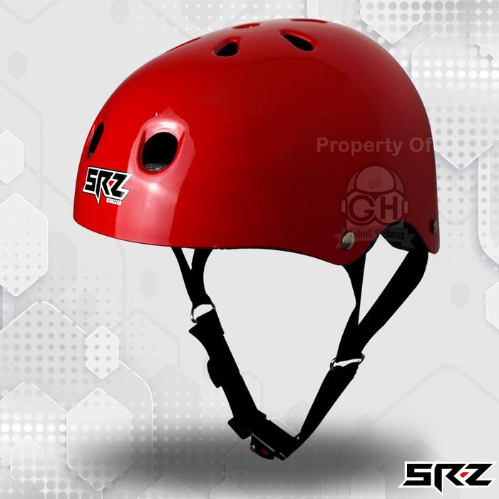 Gambar HELM SEPEDA NVR SEPEDA LIPAT BMX MODEL BATOK NEW - RED dari Globalhelmet undefined Tokopedia