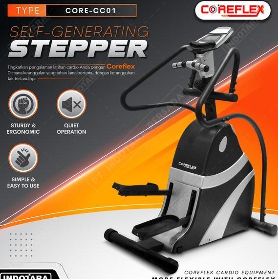 Gambar BARU!! High Quality Fitness Equipment Coreflex Stepper Machine CORE-CC01 dari UNA UNA MARKET undefined Tokopedia