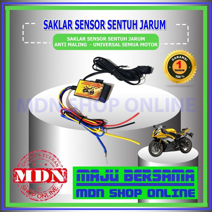 Gambar Saklar sensor sentuh /Alarm motor /pengaman motor anti maling - SENSOR JARUM dari MDN SHOP ONLINE undefined Tokopedia