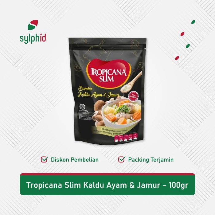 Gambar Bumbu Kaldu Ayam dan Jamur Tropicana Slim / Rendah Garam / Tanpa MSG - 1 pc dari Sylphid Indonesia undefined Tokopedia
