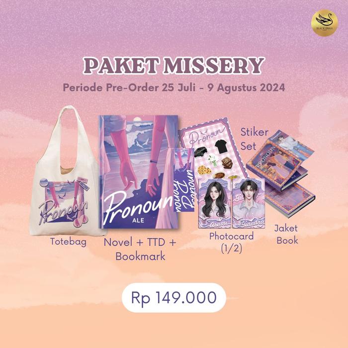 Gambar PRE ORDER - Buku Novel - Pronoun - Ale - Bumifiksi ( 25 - 9 Agustus ) - MISSERY dari BumifiksiJogjakarta undefined Tokopedia
