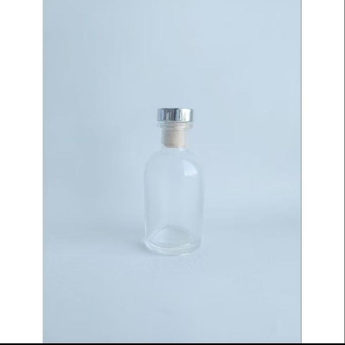 Gambar Botol Reed Diffuser CLEAR Transparan 100 mL - Silver dari Java Botol undefined Tokopedia