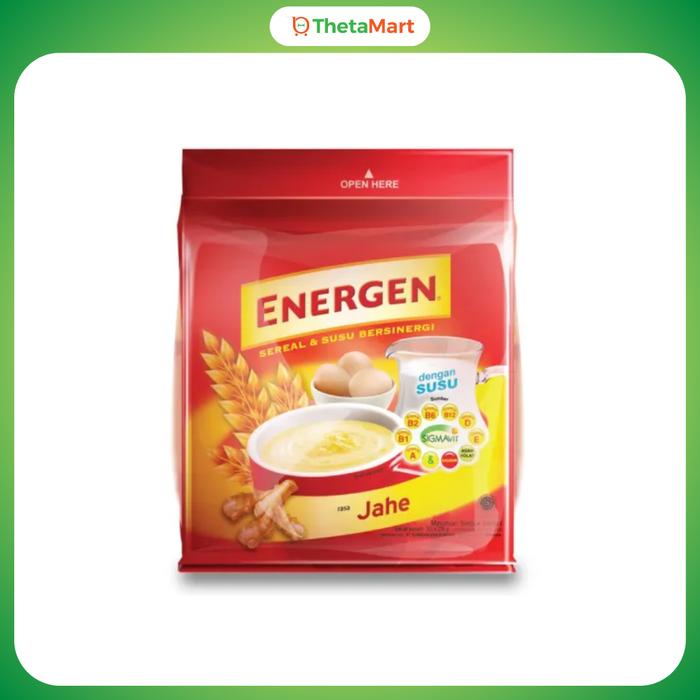 Gambar ENERGEN SEREAL & SUSU ISI 10 SACHETS - JAHE dari ThetaMart Padang undefined Tokopedia