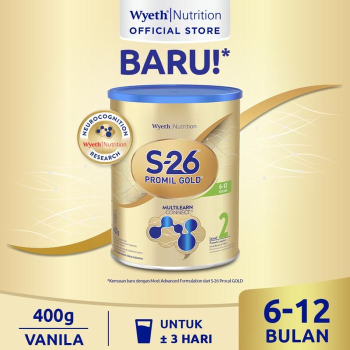 Gambar S-26 Promil Gold Tahap 2 - 400 gr dari Toko Susu Surya Jaya undefined Tokopedia